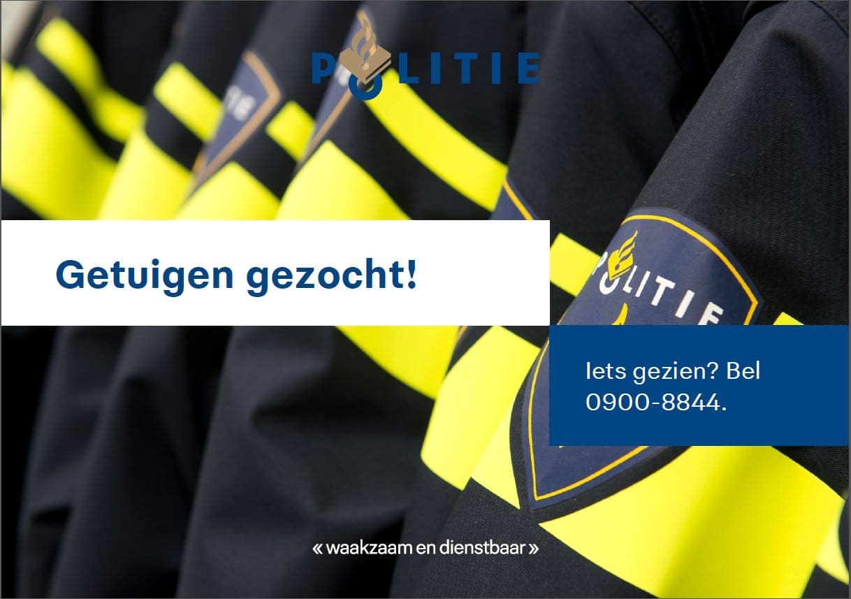 Politie zoekt getuigen van mishandeling en beroving Noordwijkerhout