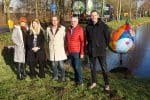 Reuzenbol ‘Spring Spectacular’ onthuld bij Vegro in Lisse