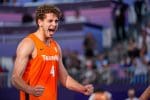 Jan Driessen naar halve finale Olympische Spelen met 3×3 basketballers