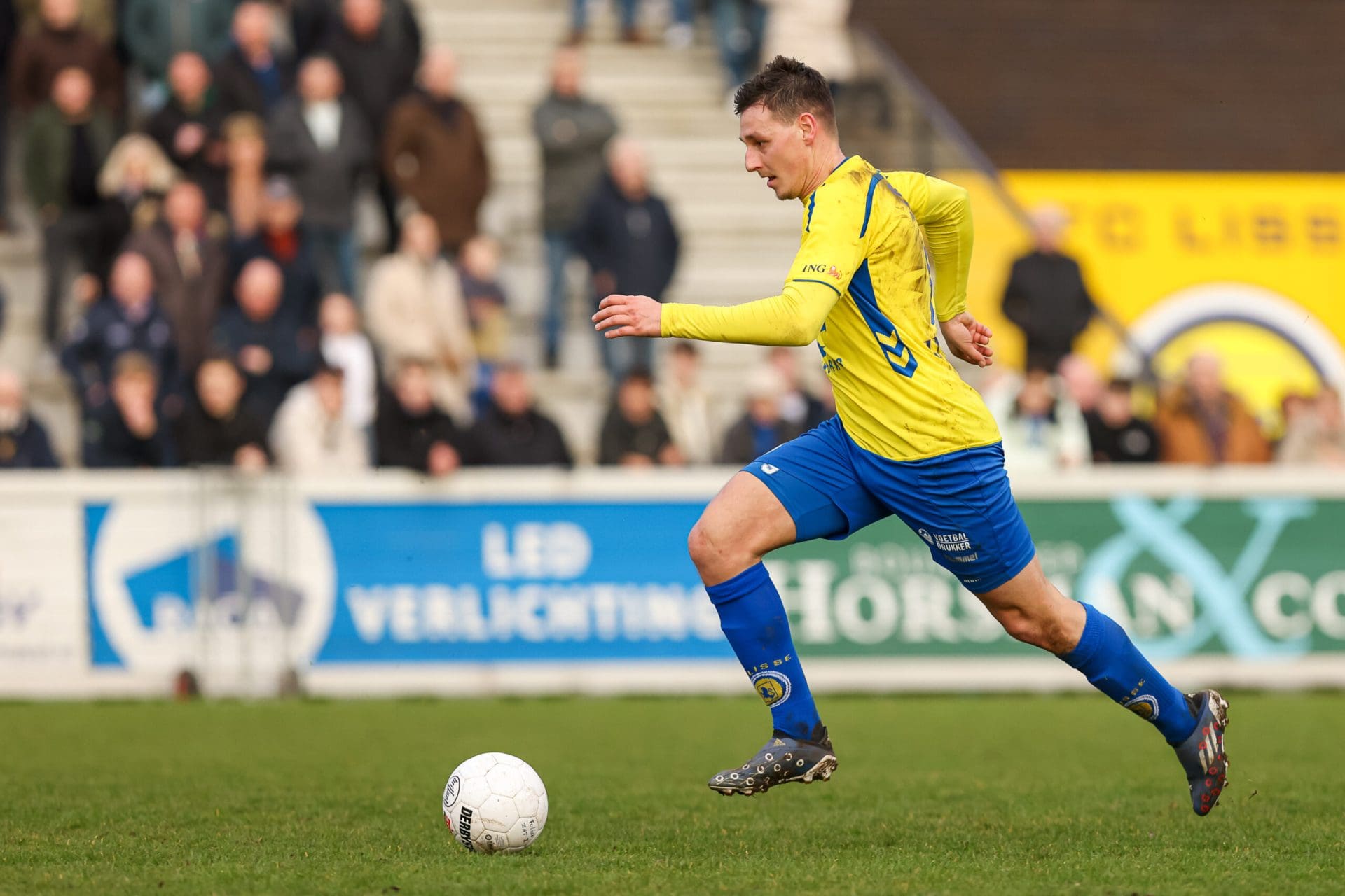 FC Lisse v Spakenburg - Dutch Jack's League competition (Tweede Divisie)