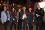 Korpsavond Hillegomse brandweer in het teken van diploma’s en afzwaaiende routinier