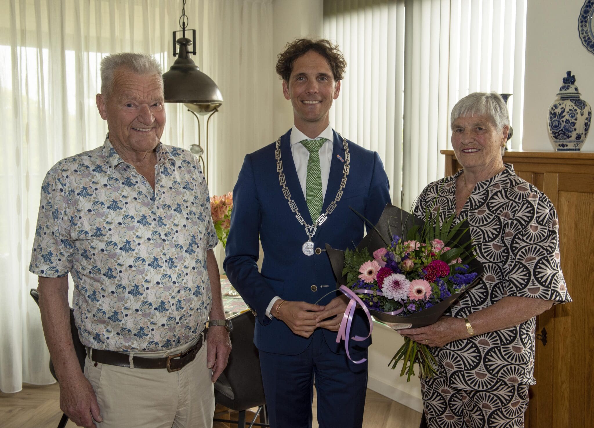 Croock Bruidspaar Van Houten – de Croock 60 jaar getrouwd | Bollenstreek Omroep