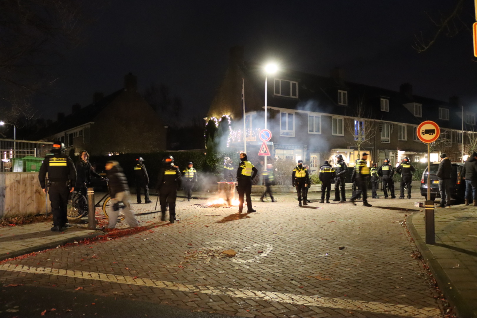 ME ingezet in Warmond vanwege belemmering bluswerk