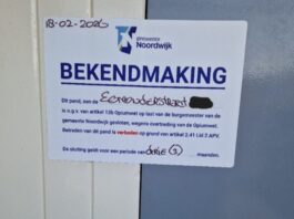 Burgemeester sluit Noordwijkse woning voor drie maanden na drugsvondst