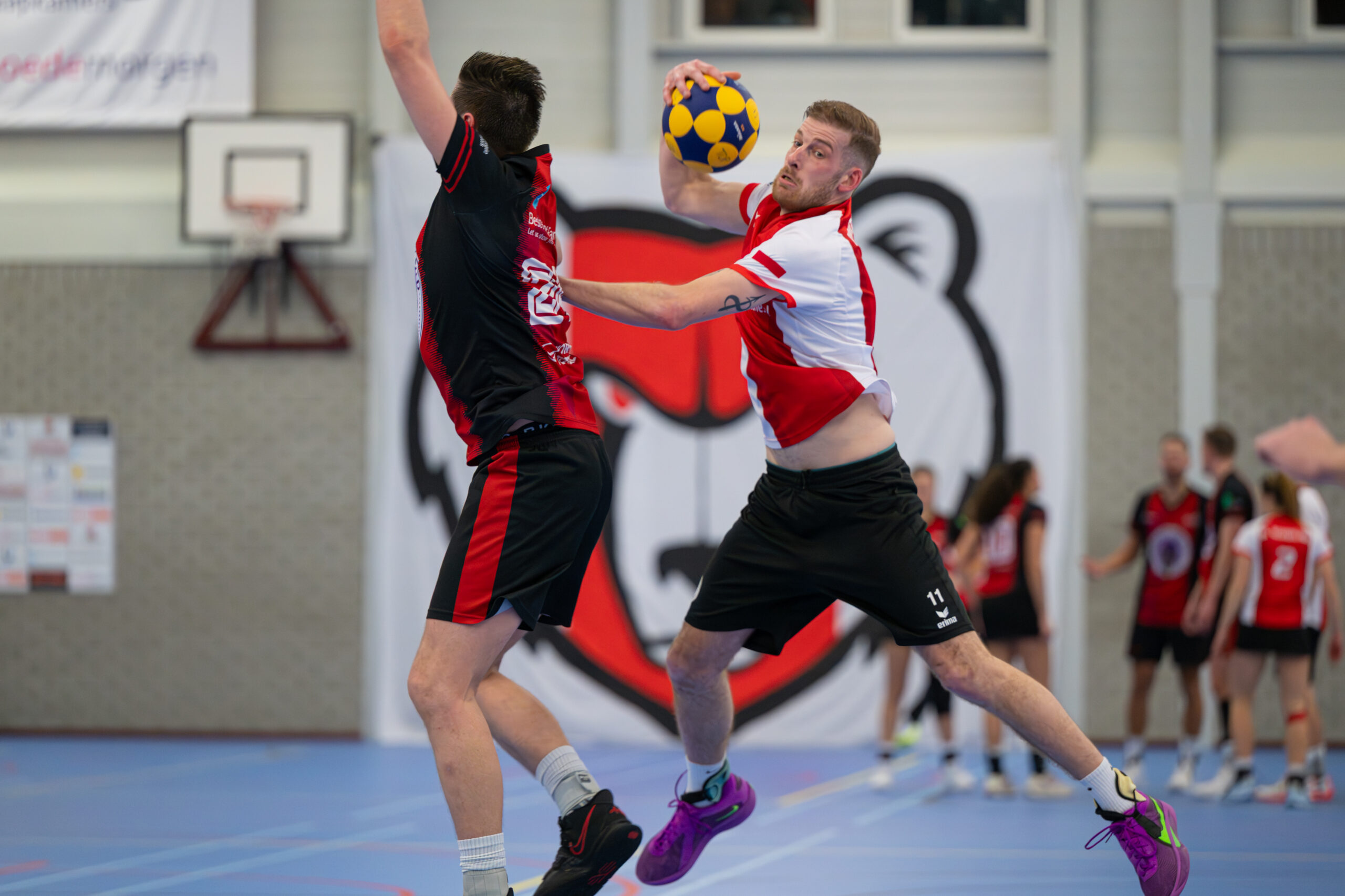 2026-01-31 KVTOP Sassenheim v AWDTV IJskouddebeste - Korfbal League 2