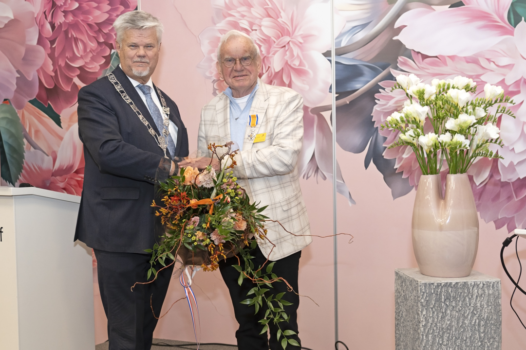 Gerard van Dijk uit Lisse benoemd tot Ridder in de Orde van Oranje-Nassau