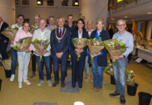Kort en gemoedelijk afscheid van Noordwijkse raadsleden