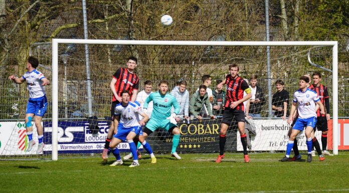 Hillegom sluit Paasweekend niet positief af: 3-1 verlies tegen VIOS-W