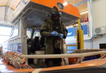 Explosieven Opruimingsdienst oefent bij KNRM