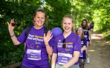 Emmie (14) uit Noordwijk wandelt voor kinderen met een handicap
