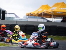 Podiumkans kartcoureur Maikel van Beek weg door pech