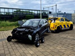 Vierde gestripte auto in korte tijd bij station Sassenheim