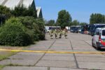 Brandweer stuit per toeval op gaslek bij controle in Noordwijk