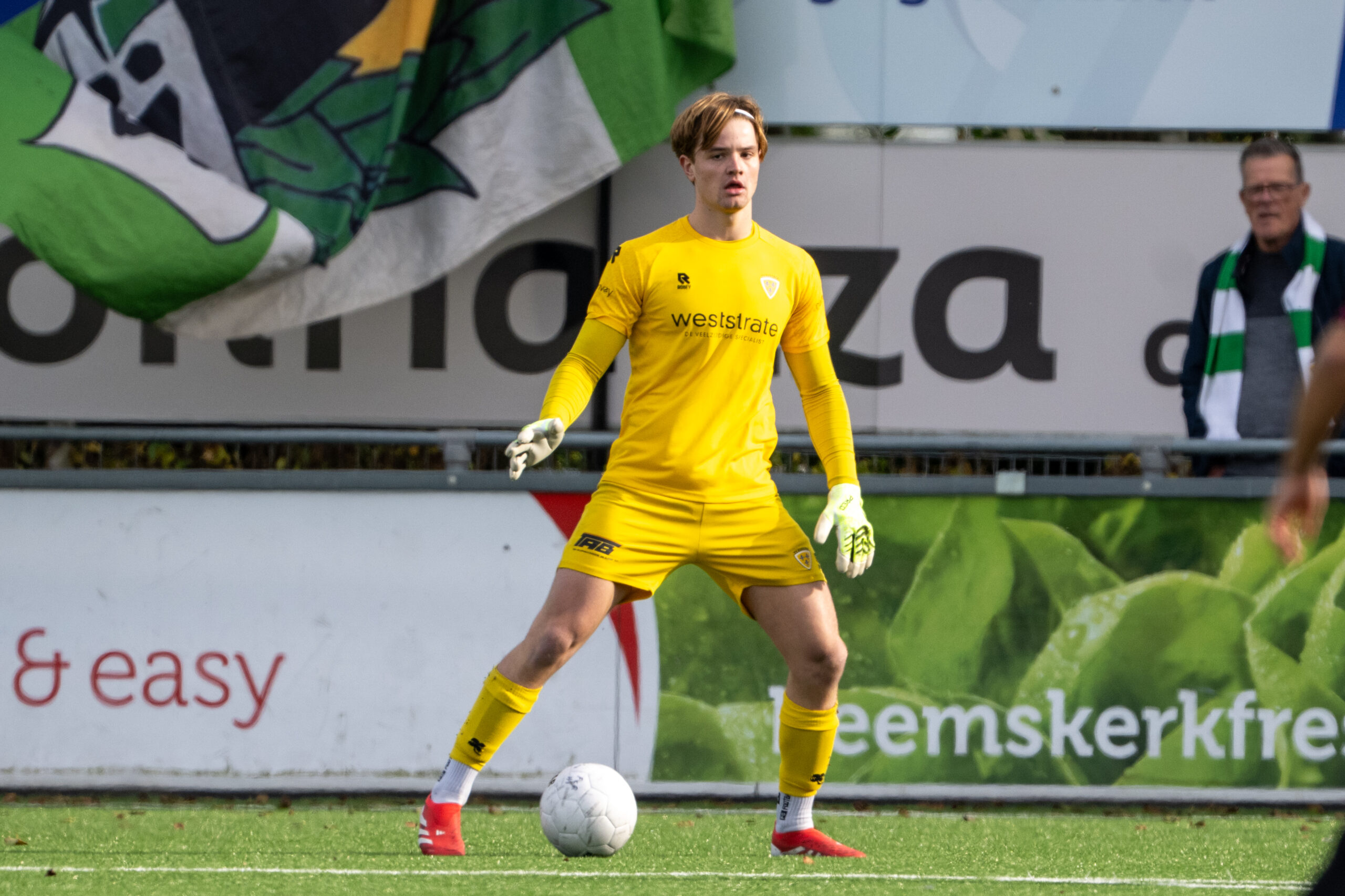 Noordwijk houdt kampioen Kloetinge knap op 2-2