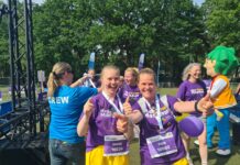 Noordwijkse Emmie loopt 2.600 euro bij elkaar voor Stichting het Gehandicapte Kind