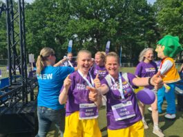 Noordwijkse Emmie loopt 2.600 euro bij elkaar voor Stichting het Gehandicapte Kind