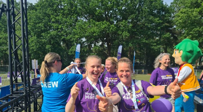 Noordwijkse Emmie loopt 2.600 euro bij elkaar voor Stichting het Gehandicapte Kind