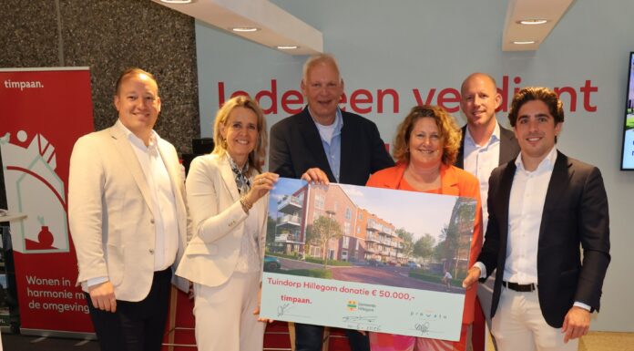 Donatie voor leerwerkplek Provalu