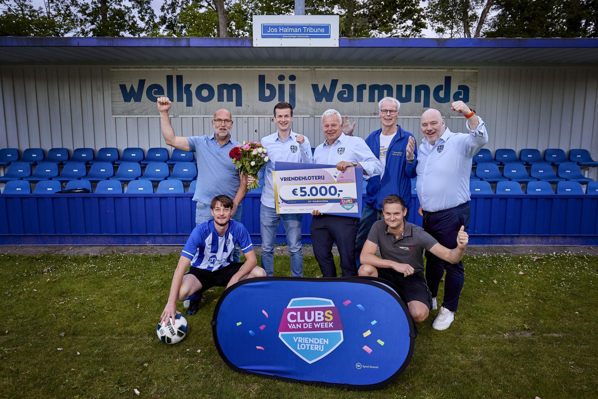 Vriendenloterij Club van de Week SV Warmunda