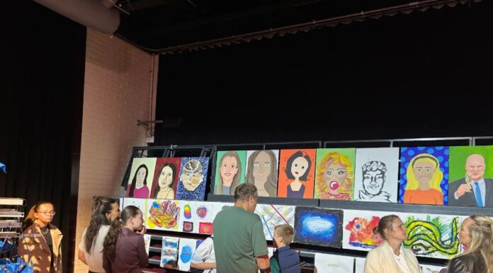 Kunstleerlingen Teylingen College Leeuwenhorst exposeren