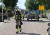 Gasleiding geraakt door graafmachine in Voorhout