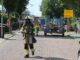 Gasleiding geraakt door graafmachine in Voorhout
