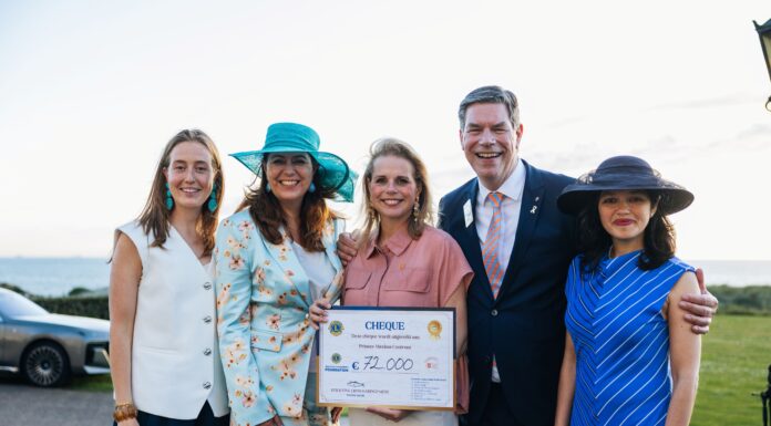 Lions Haringpartij haalt ruim 70.000 euro op voor Prinses Máxima Centrum