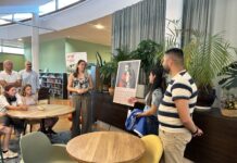 Fototentoonstelling over nieuwe inwoners in bieb Lisse