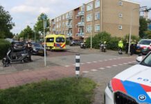 Scooterrijder raakt gewond bij ongeval met auto in Noordwijk