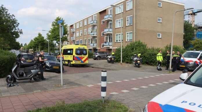 Scooterrijder raakt gewond bij ongeval met auto in Noordwijk