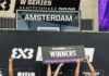 Noor Driessen wint met 3×3 basketbalteam toernooi in Amsterdam