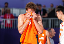Noor Driessen speelt zondag halve finale WK 3×3, Jan Driessen uitgeschakeld 3x3 Basketball - Olympic Games Paris 2024 - Day 4