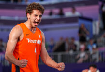 Titelverdediger Noor Driessen start WK met twee overwinningen, ook Jan Driessen foutloos 3x3 Basketball - Olympic Games Paris 2024 - Day 4