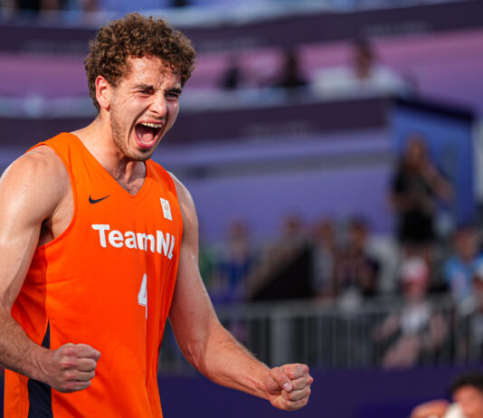 Jan Driessen pakt winst in Oostenrijk met 3×3 basketbal 3x3 Basketball - Olympic Games Paris 2024 - Day 4
