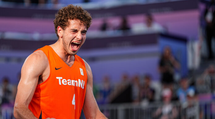 Jan Driessen pakt winst in Oostenrijk met 3×3 basketbal 3x3 Basketball - Olympic Games Paris 2024 - Day 4