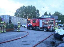 Brand in sauna in Warmond