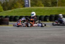 Pech voor kartcoureur Maikel van Beek