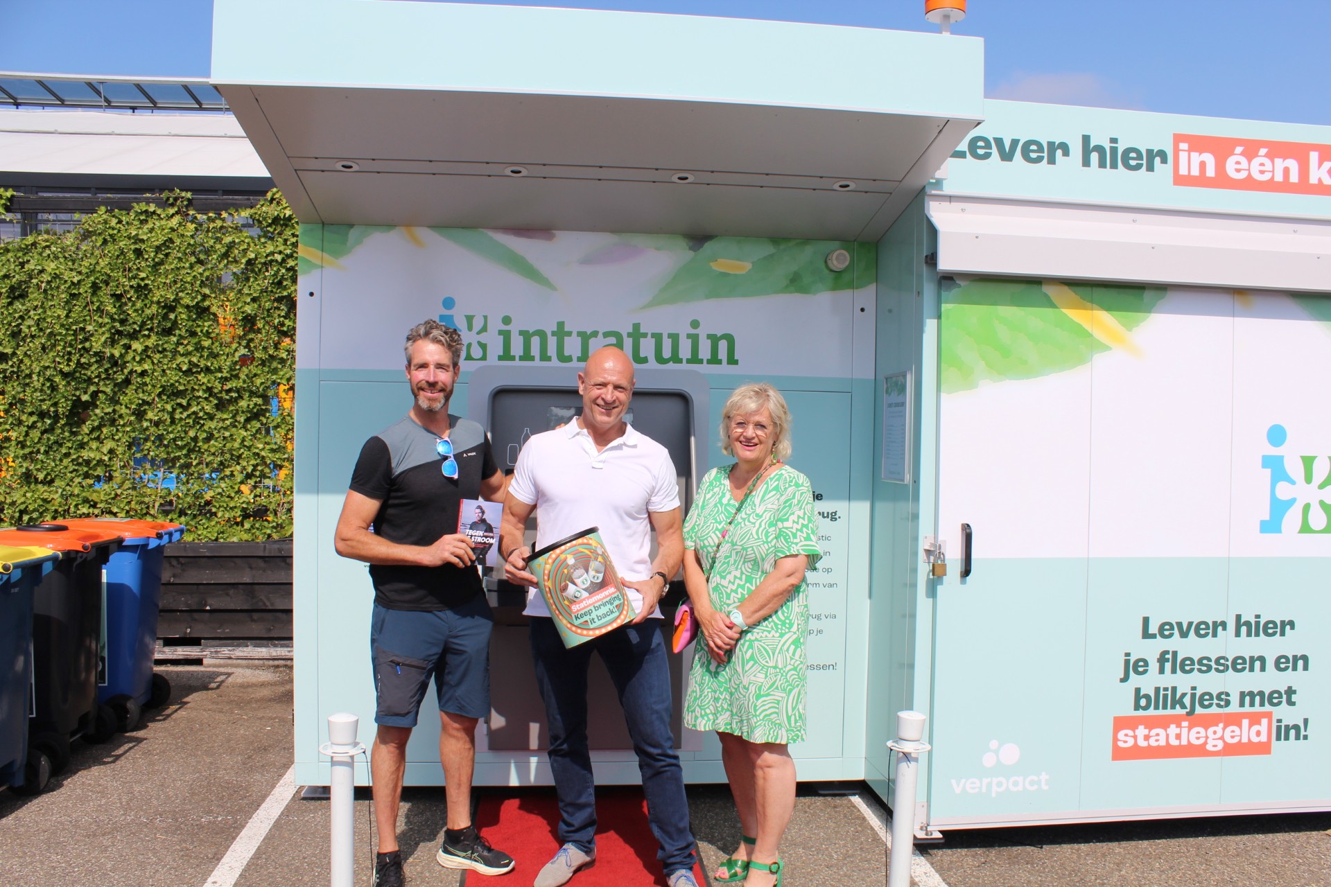 Nieuwe statiegeld bulkmachine geopend in Lisse