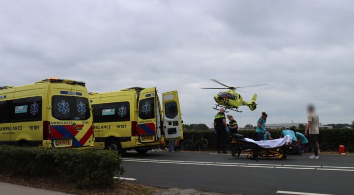 Racefietser zwaargewond bij ongeval in Voorhout