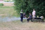 Hulpdiensten rukken uit voor rokende barbecue in Noordwijkerhout