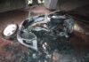 Scooter uitgebrand in Noordwijk