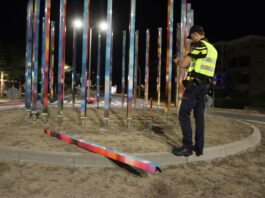 Nieuw kunstwerk vernield in Noordwijk