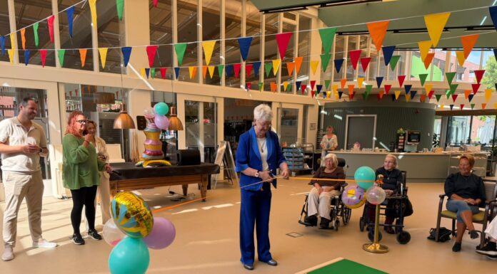 Koersbalmat voor woonzorgcentrum Jeroen in Noordwijk