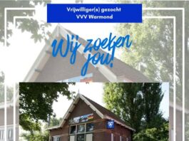 VVV Warmond houdt kennismaking voor nieuwe vrijwilligers
