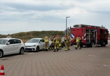 Kind uit auto bevrijd in Noordwijk