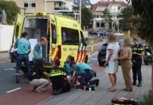 Scooterrijder gewond na botsing in Noordwijk