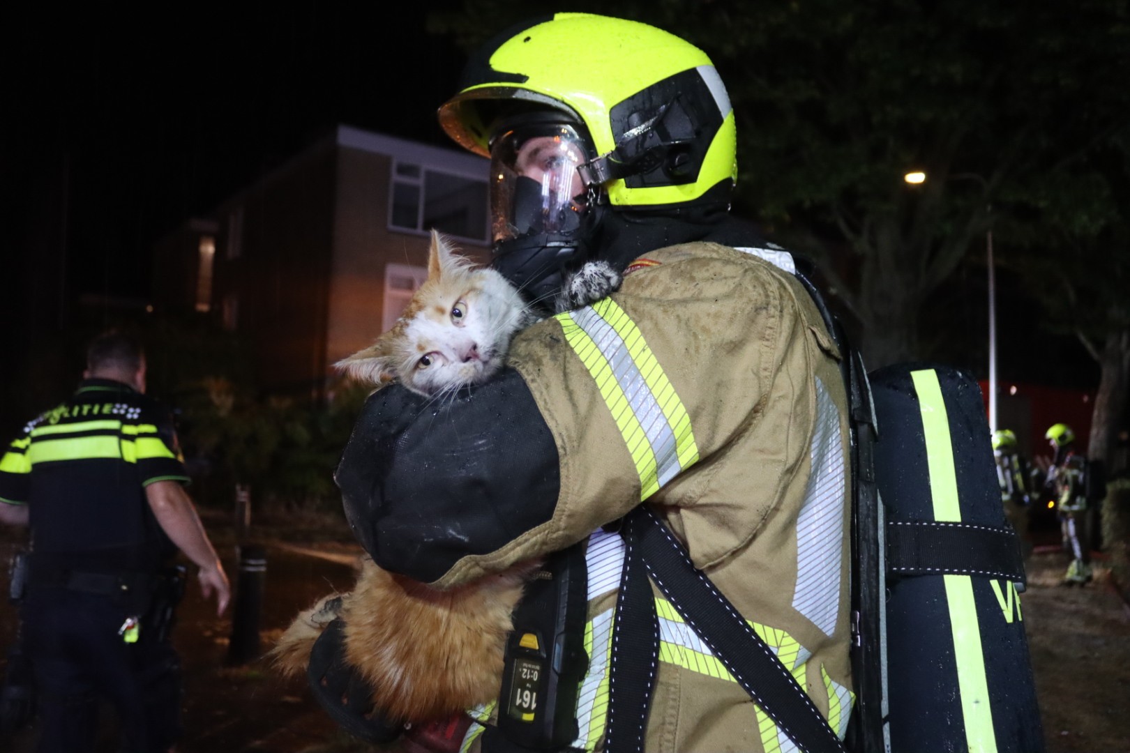 Woning in Sassenheim onbewoonbaar na brand