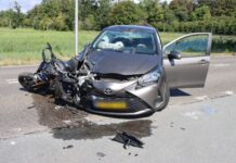 Twee gewonden bij botsing in Lisse