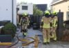 Dakbrand bij woning aan Kerkstraat in Noordwijkerhout