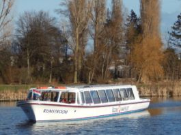 Meevaren met Adest Musica over Kagerplassen